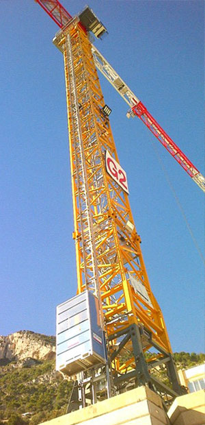 EUROTECHNIQUE-LEVAGE-Ascenseurs-de-grues-à-tour Eurotechnique : grues mobiles et ascenseurs de grues